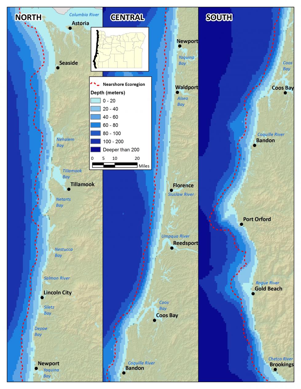 Management Designations for Marine Areas - Oregon Fishing