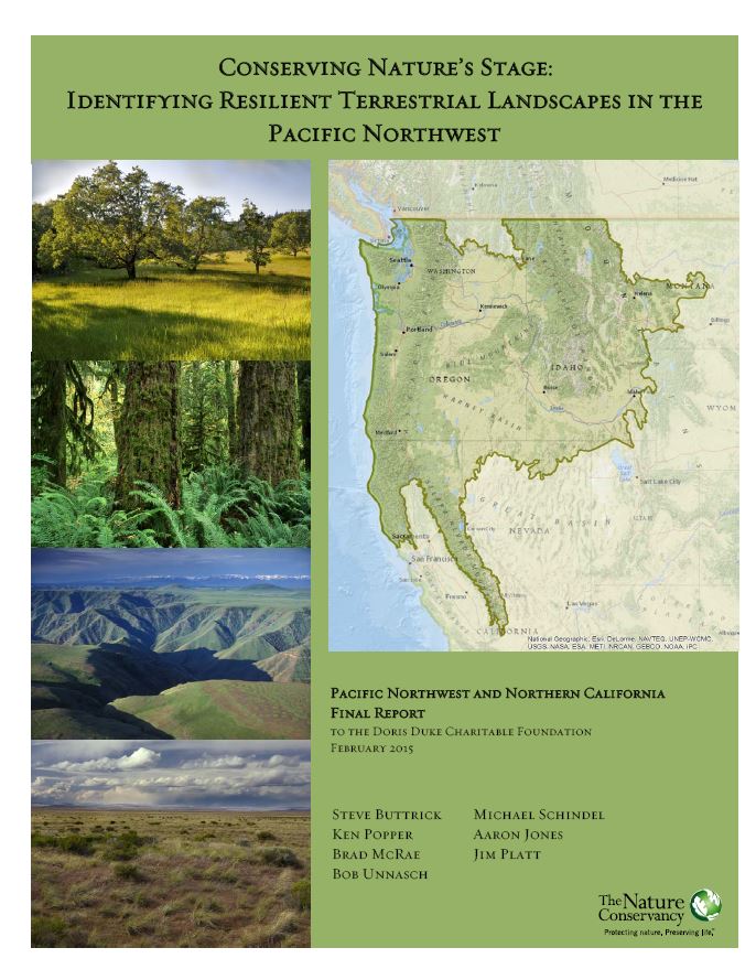 PNW Resilience Report 2015 Cover