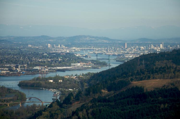 The urban areas, rivers, agriculture, and natural areas in and around the city of Portland all provide habitat and conservation opportunities. 